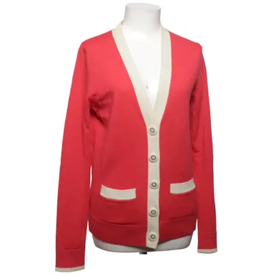 Cardigan (Rouge, Blanc) de Tory Burch Laine