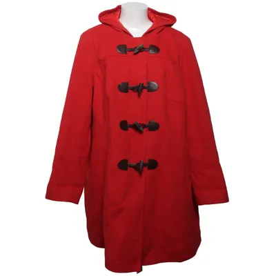 Duffle coat (Rouge) de L.L. Bean Polyester, Laine