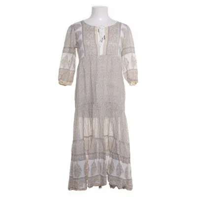 Kjole (Hvid, Flerfarvet) fra By Malene Birger Bomuld, Viscose