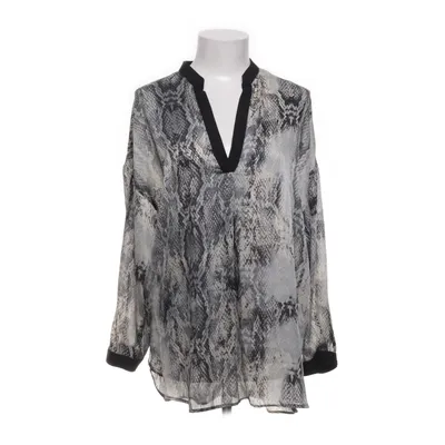 Bluse (Grå, Sort, Hvid) fra Zara Basic Polyester