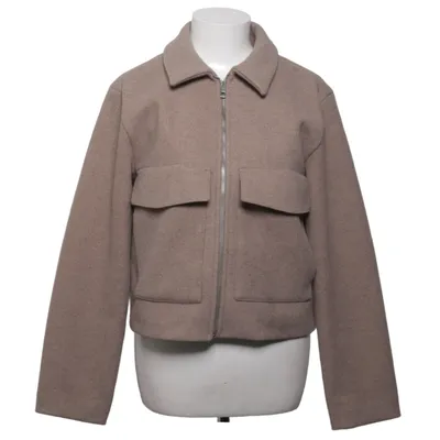 Jacka (Beige) från KappAhl Akryl, Polyester, Viskos