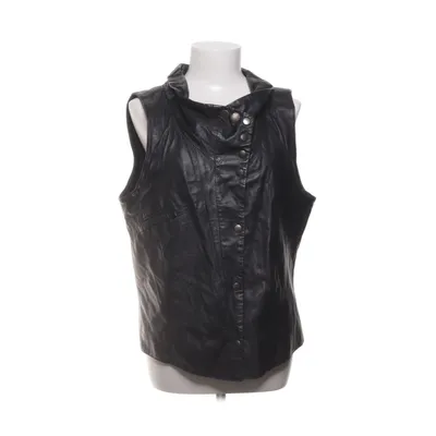 Läderväst (Svart) från Pulz Jeans Skinn