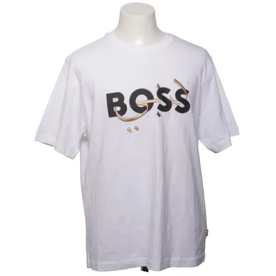 T-shirt (BMB-013 Jersey-100-White) från Boss Bomull, Elastan