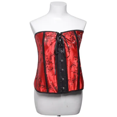 Korset (Rood, Zwart) Elastaan, Polyester