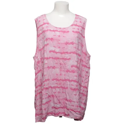 Débardeur (Rose, Blanc) de Janina Curved Coton