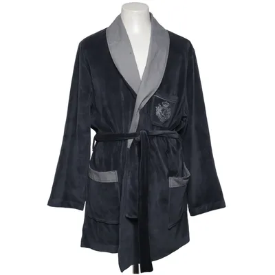 Badjas (Grijs, Blauw) van Revils Katoen, Polyester