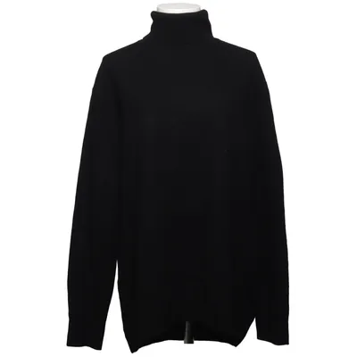 Rollkragenpullover (Schwarz) von Massimo Dutti Kaschmir, Wolle