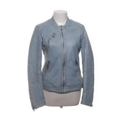 Leren jack (Blauw) van Oakwood Leer