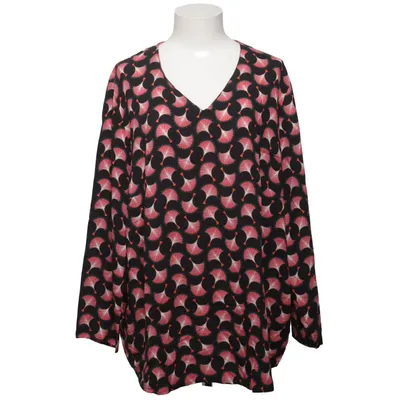 Bluse (Sort, Rød, Hvid) fra Seidel Viscose