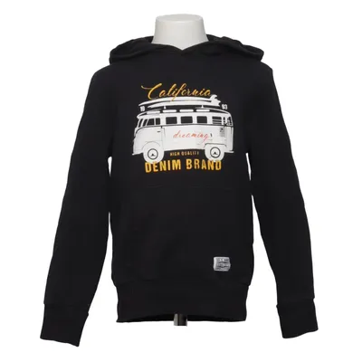 Capuchon sweater (Zwart) van Denim Factory Katoen, Elastaan