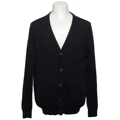 Strickjacke (Schwarz) von Aldo Colitti Merinowolle