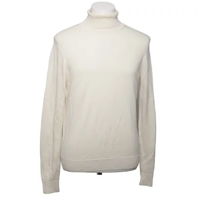 Pul à col roulé (Beige) de Uniqlo Laine