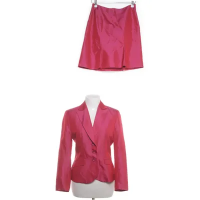 Skirt suit (Pink, Red) from Talbot Runhof Acetate, Cotton, Silk
