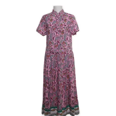 Maxikjole (Pink, Flerfarvet) fra Looks by Wolfgang Joop Viscose, Lyocell
