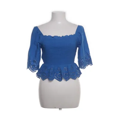 Crop top (Blue) from Revelation Cotton