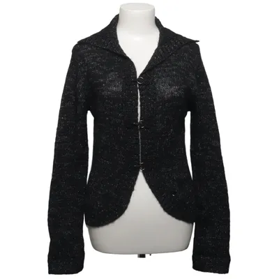 Kofta (Svart, Silverfärgad) från Suksess Akryl, Metallfiber, Mohair, Nylon, Ull