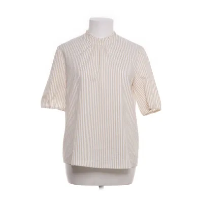 Top (Wit, Turquoise) van Taifun Katoen, Polyester