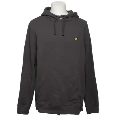 Sweat à capuche (Gris) de Lyle & Scott Coton, Élasthane