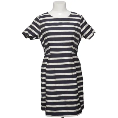 Jurk (Blauw, Wit) van H&M Polyamide, Polyester, Viscose