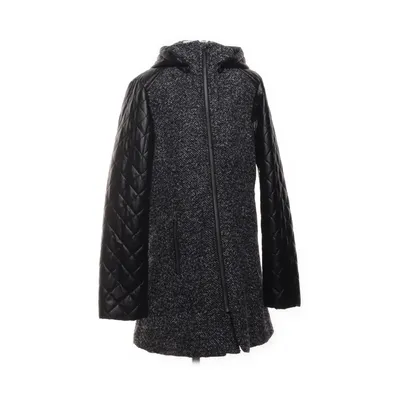 Coat (Gray, Black) from Outerwear by Name It Polyester, Wool