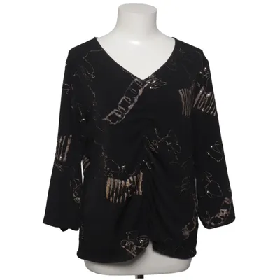 Top (Sort, Guld) fra Tia Elastan, Polyester