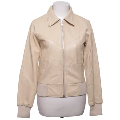 Veste en cuir (Beige) de WE Cuir, Polyamide