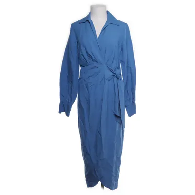 Wikkeljurk (Blauw) van & Other Stories Linnen, Viscose