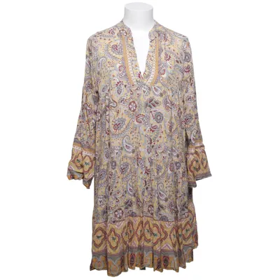 Jurk (Geel, Meerkleurig) van Made in italy Viscose