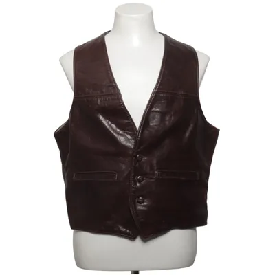 Lederweste (Braun) von Schott NYC