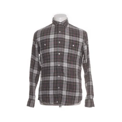 Flanellskjorta (Grå, Flerfärgad) från Aspesi Bomull, Elastan