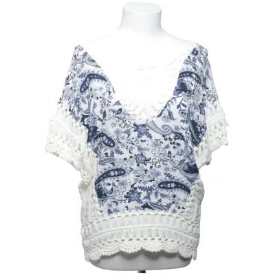 Top (White, Blue, Multicolored) from Frime Polyamide, Polyester, Viscose