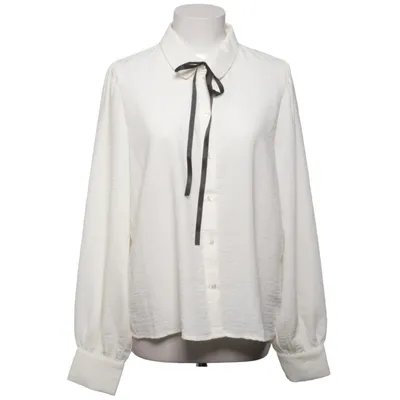 Blouse lavallière (Blanc) de JDY Polyester recyclé