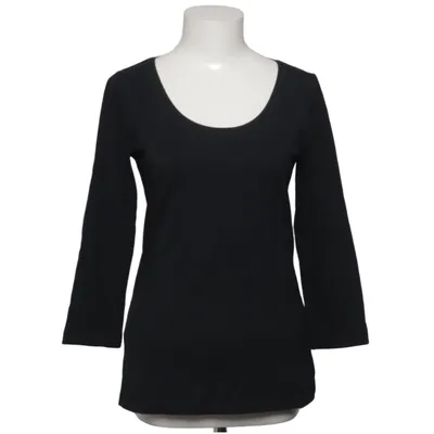Lange mouwen shirt (Zwart) van 365 Sunshine Katoen, Elastaan