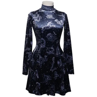 Klänning (Blå, Vit) från Blackmilk Elastan, Polyester