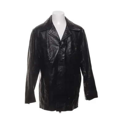 Leather jacket (Black) from Roco Baroco Leather, Polyester