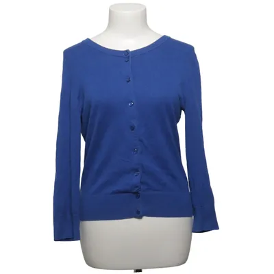 Strickjacke (Blau) von Cable & Gauge Baumwolle, Elasthan, Polyamid