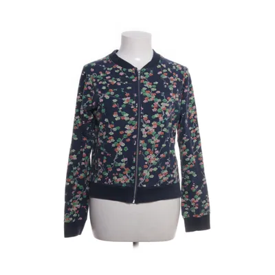 Cardigan (Blauw, Meerkleurig) van King Louie Organisch katoen, Elastaan