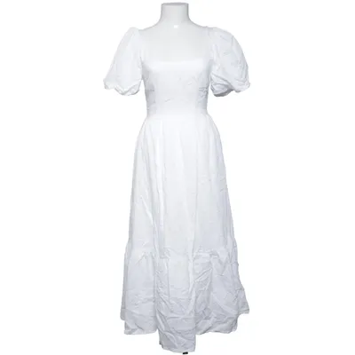 Dress (White) from NA-KD Polyester, Viscose