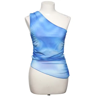 Top (Blue, White) from Divided by H&M Elastane, Polyester