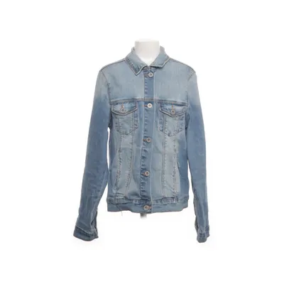 Spijkerjas (Blauw) van Zara Girls Katoen, Elastaan, Polyester