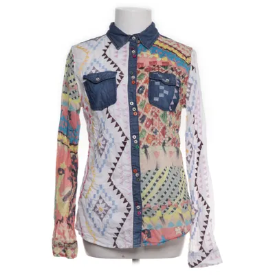 Skjorte (Hvid, Flerfarvet) fra Desigual Polyester