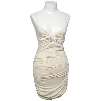 Dress (Beige) from Oh Polly Elastane, Polyester