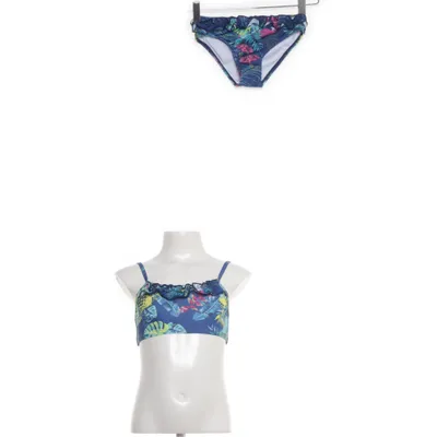 Bikini (Blauw, Meerkleurig) van Orange Stars Elastaan, Gerecycled polyester