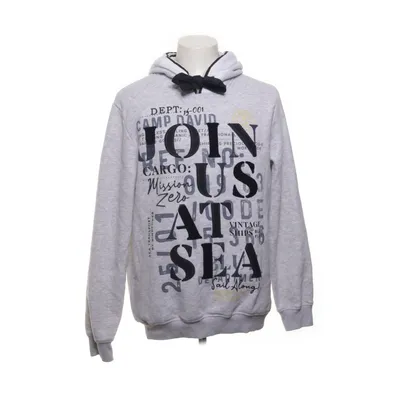 Capuchon sweater (25.1) van Camp David Katoen, Polyester