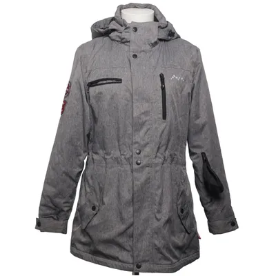 Parka (Gris) de Alpine Polyamide, Polyester