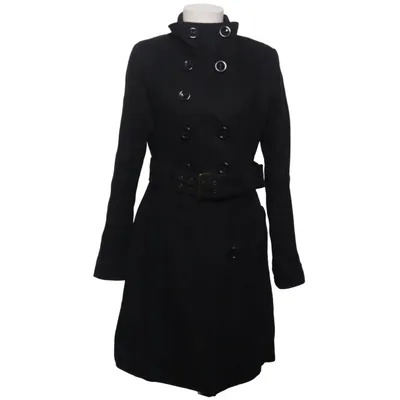 Frakke (Sort) fra Sara Kelly by Ellos Polyester, Viscose, Uld