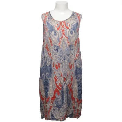 Jurk (Blauw, Rood, Beige) van Indiska
