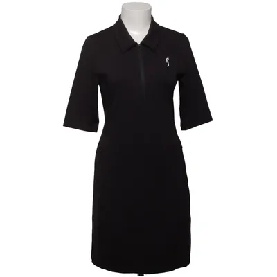 Polo dress (Black) from RS Sports Elastane, Polyamide