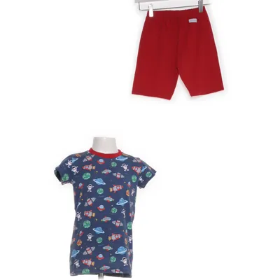 Set (Blå, Röd) från Babauba Bomull, Elastan