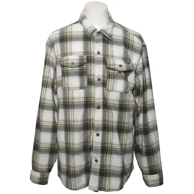 Flanellskjorta (Grön, Vit, Blå) från Eddie Bauer Polyester